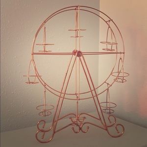 Beautiful Rose Gold mini cupcake holderdecoration